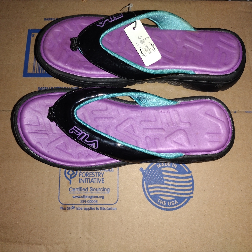 Girls FILA Flip Flops